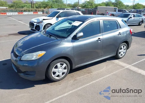 2010 Toyota Matrix из США, поврежденный, VIN 2T1KU4EE3AC318517